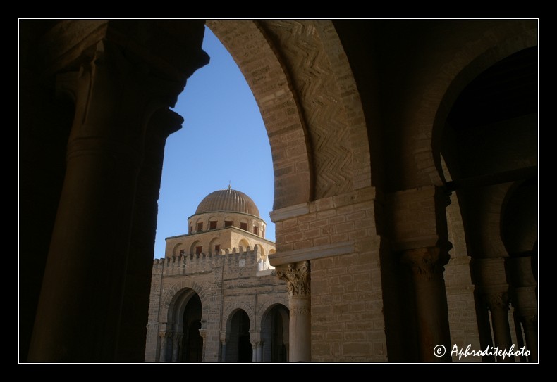 232 Kairouan, la grande mosquee
